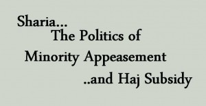 Politics of Minority Appeasment Politics of Minority Appeasment
