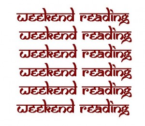 weekend reading