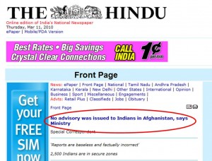 The Hindu AfPak