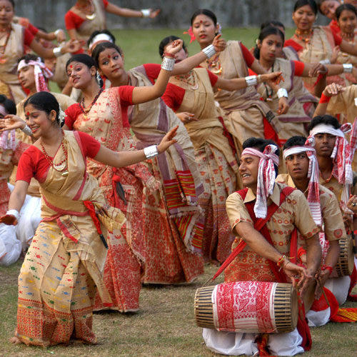Bihu Dance Assam Bihu Dance Assam