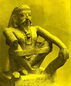 ascetic yoga asana