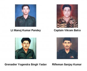 Param Vir Chakra Awardees Kargil