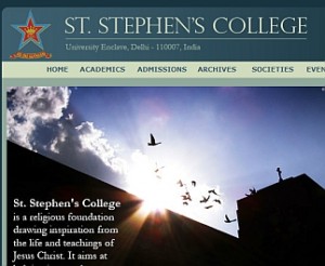 Religious Apartheid St Stephen's